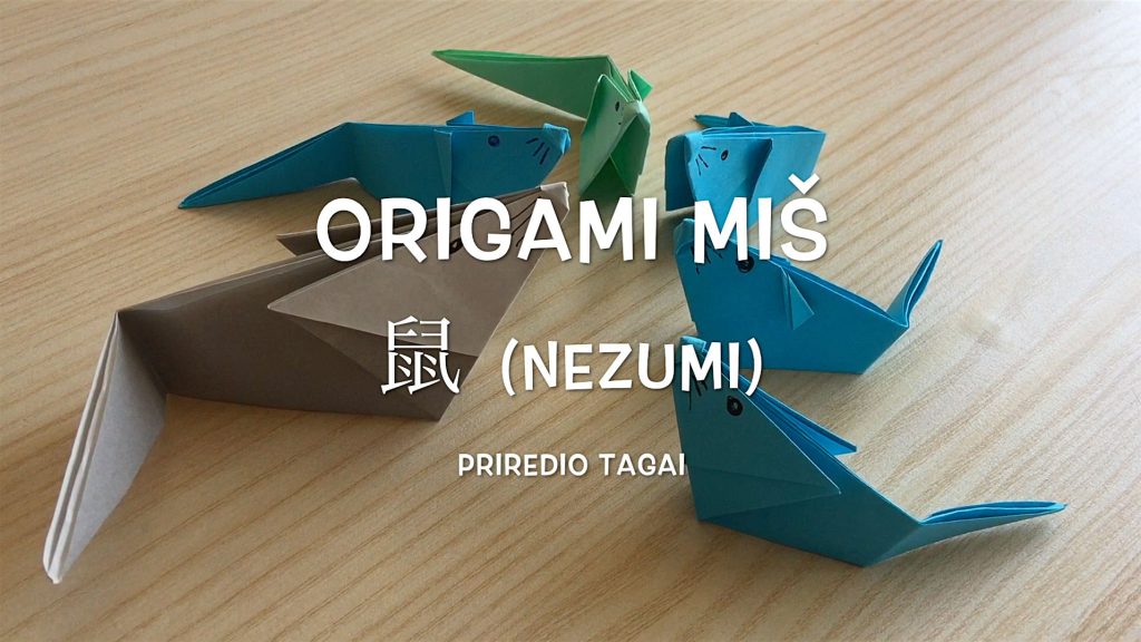 Origami miš – priča o japanskom zodijaku