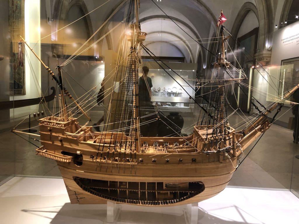 Detalj iz muzeja moreplovstva u Belemu u Lisabonu