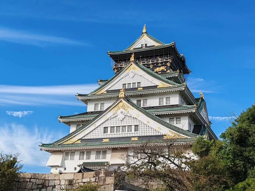 Bojanovo putovanje u Japan Osaka zamak
